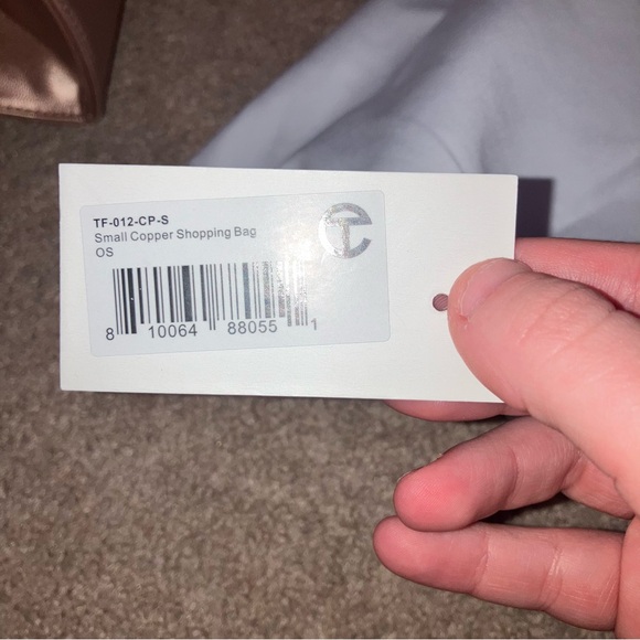 Rare MTO Telfar Small Shopping Bag Copper/Rosegold - Picture 10 of 10